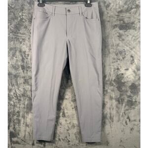 Lululemon ABC 5 Pocket Slim-Fit Pants Men's 32x29 Gray Stretch Warpstreme